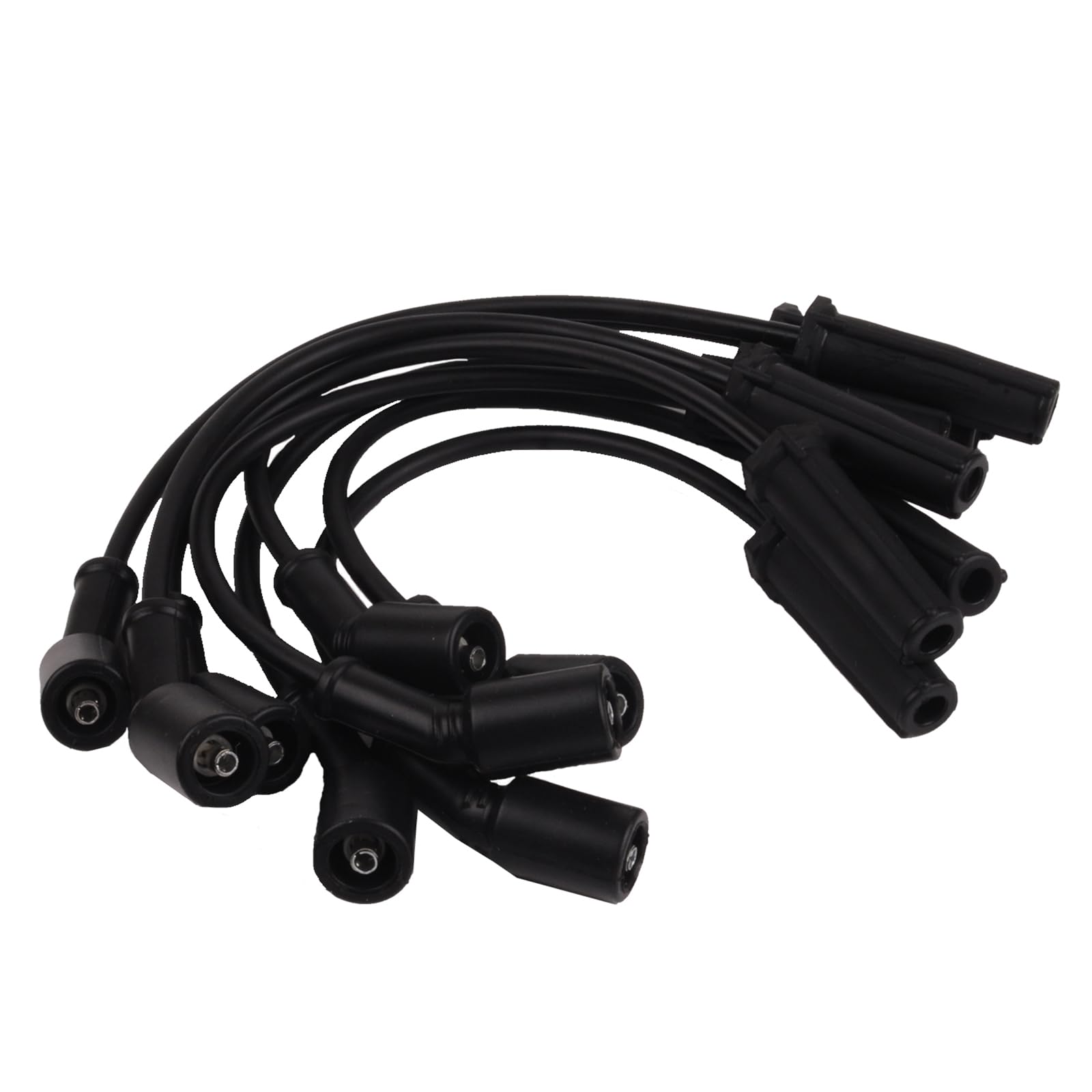Spark Plug Wires Set Compatible with Cadillac Escalade, Chevy Silverado