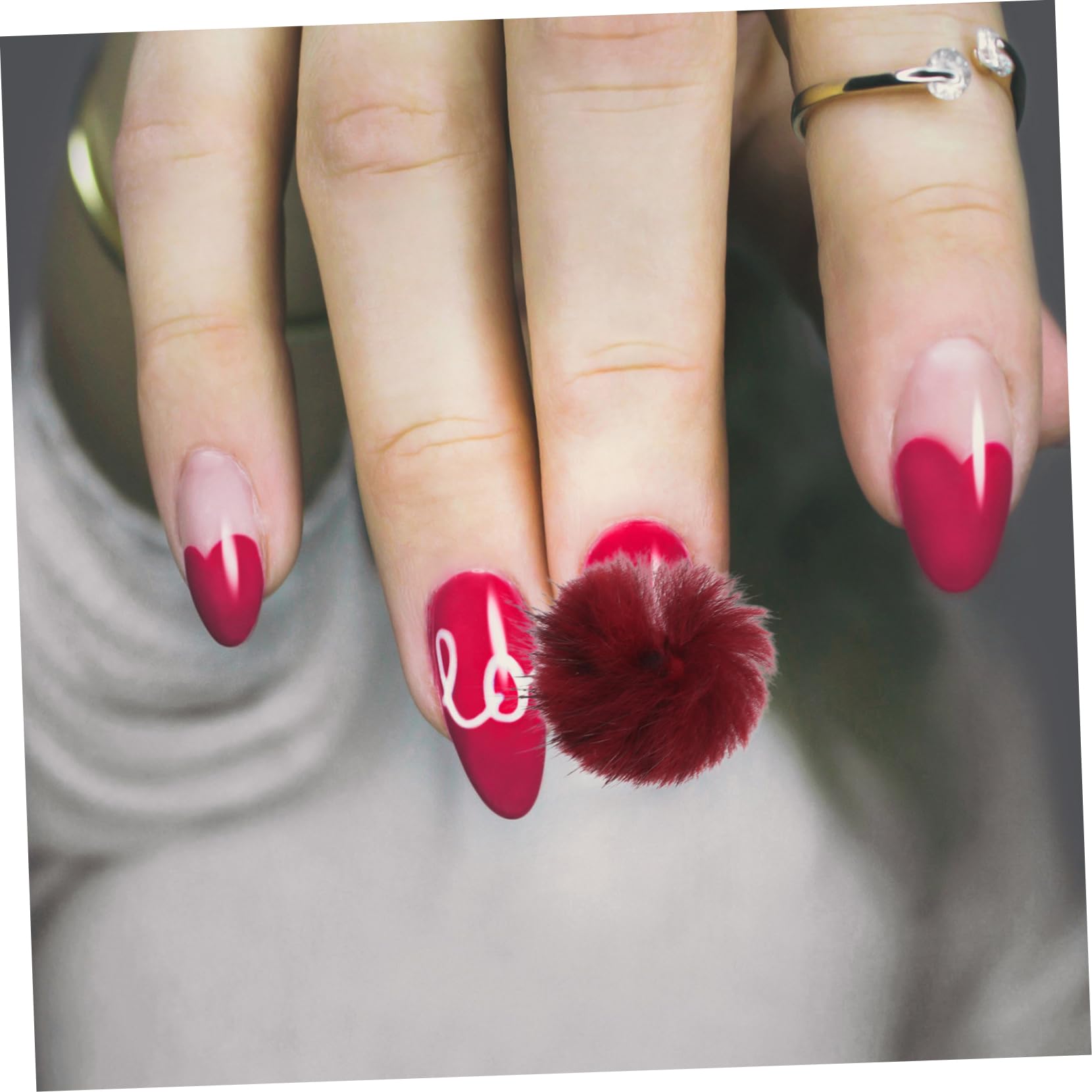 Ipetboom 24piezas Balones De Sintética Para Decoración De Uñas Accesorios Para Diseño De Manicura Kit De De Uñas