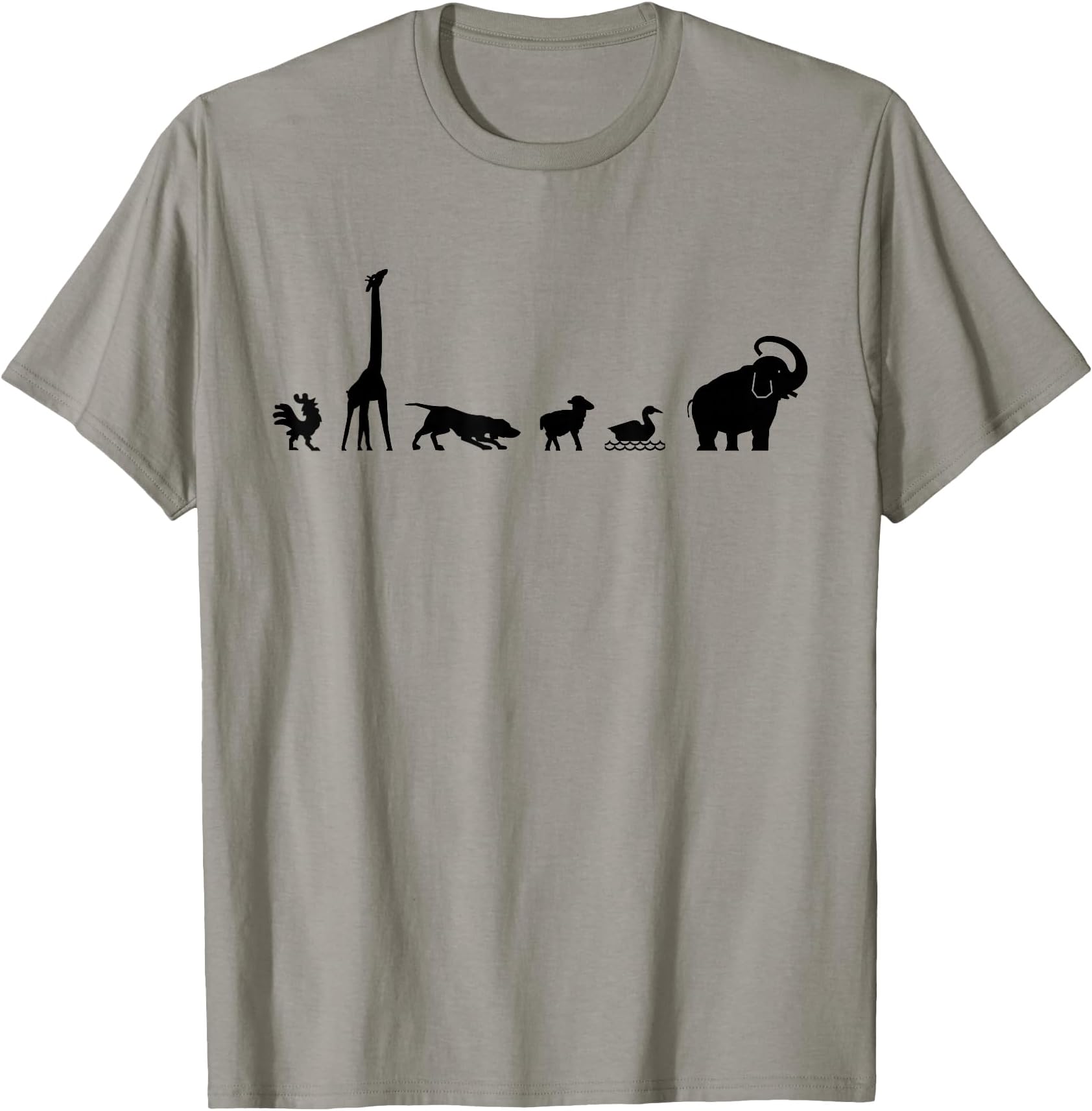 Animals Graphic T-Shirt Animal Lover Zoo Tee - Adult & Youth T-Shirt