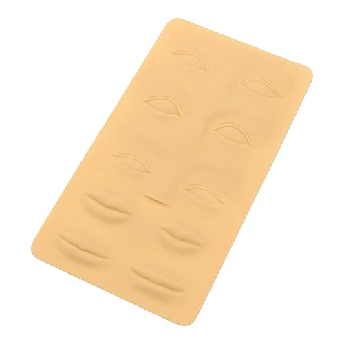 Miniatura 5 de Pinkiou 6 piezas 3D Microblading Tattoo Practice Skin para cejas, labios, maquillaje cosmético permanente, entrenamiento, piel falsa para