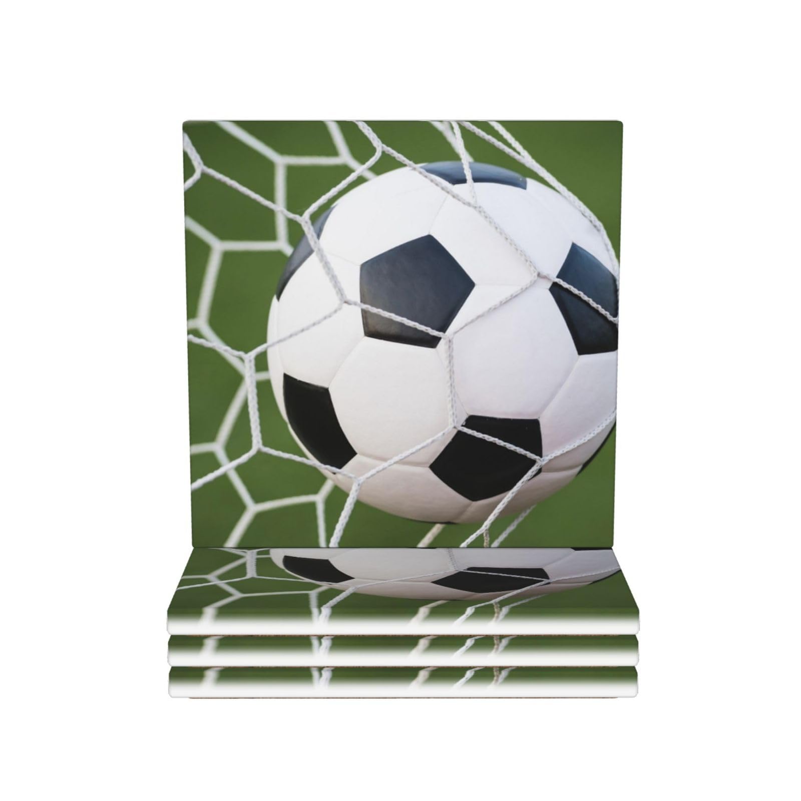 Dessous de verre football céramique parfaits pour vos soirées match entre amis