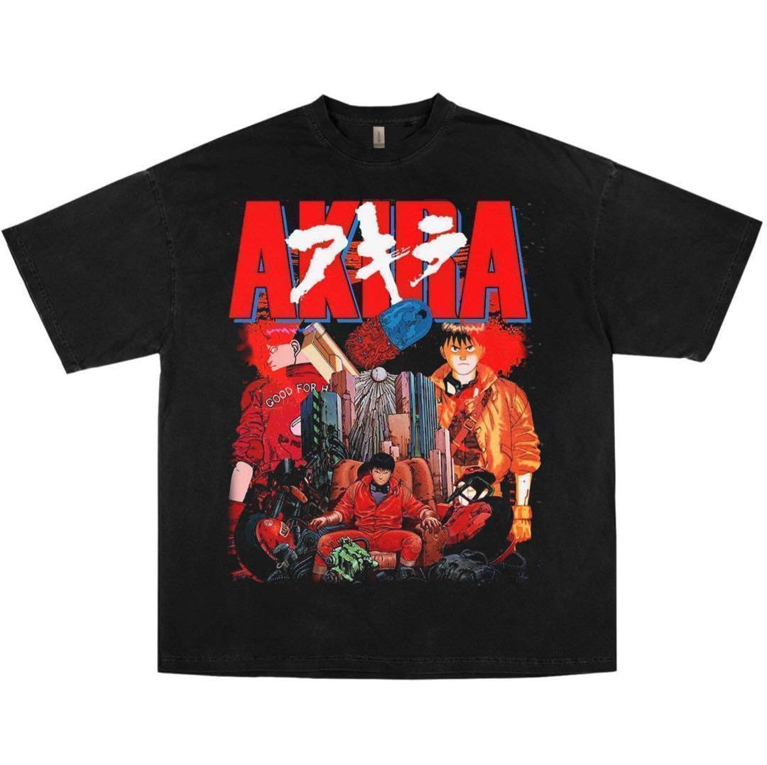 Amazon.co.jp: AKIRA アキラ Tシャツ ブラック vinte アニメ 