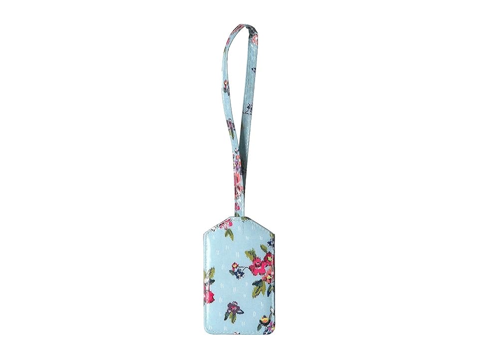 

Vera Bradley Iconic Luggage Tag (Water Bouquet) Luggage, Blue