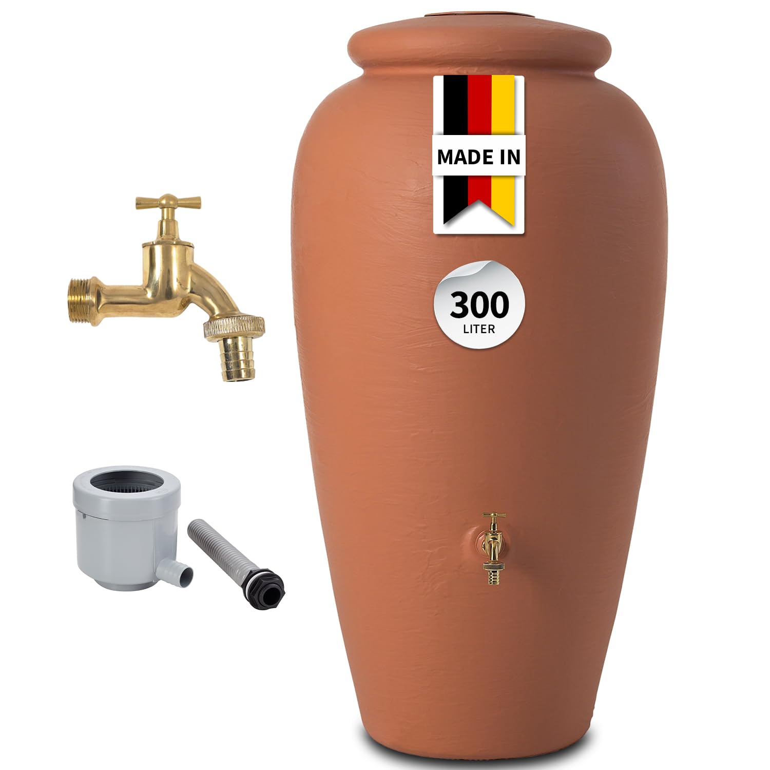 4Rain Slim Wandtank 300L