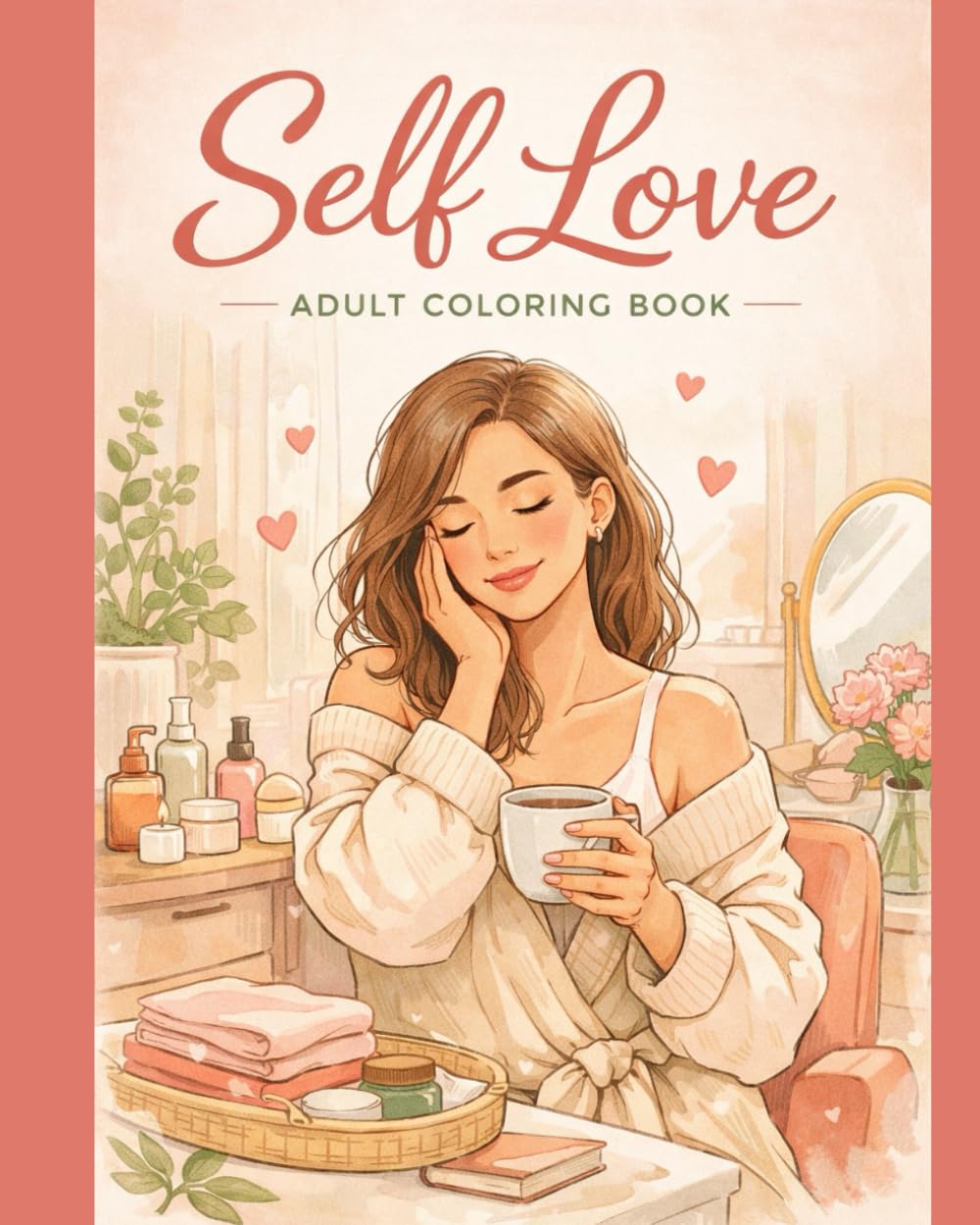 Self Love: A Stress and Anxiety Relief Coloring Book for Women and Girls Who Need Me Time