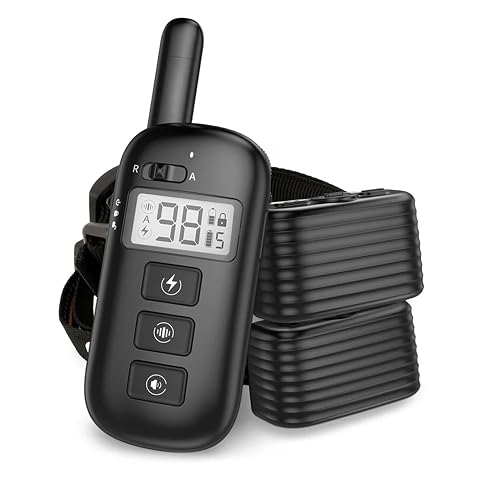 2024 Smart Automatic Bark Stopper 600M Remote Control Dog Trainer Pet Supplies USB Charging with LCD Display with