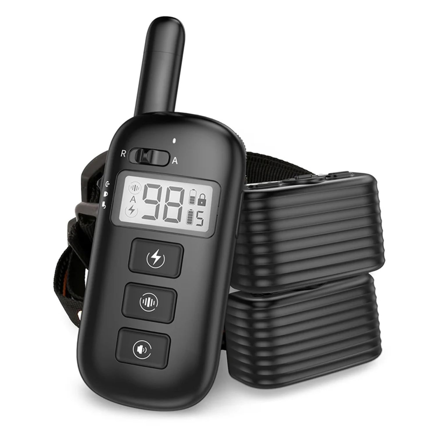 2024 Smart Automatic Bark Stopper 600M Remote Control Dog Trainer Pet Supplies USB Charging with LCD Display with