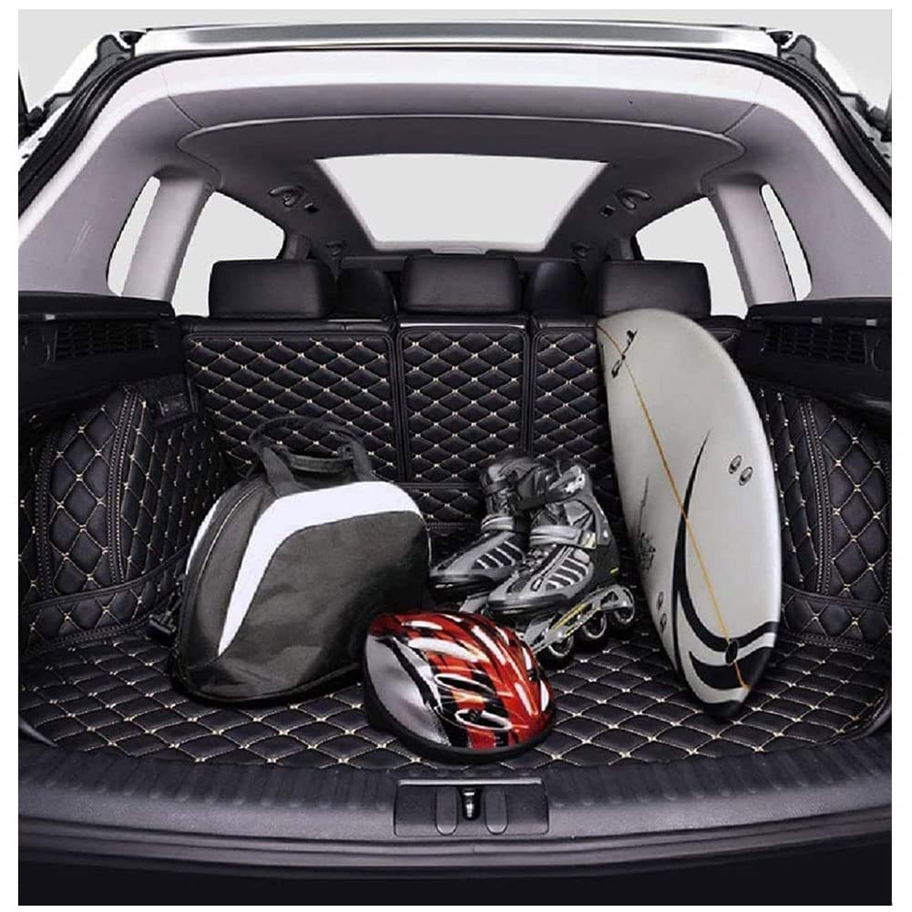 Auto Tappetino Per Pelle Bagagliaio Su Misura Tappetini Per Bagagliaio Impermeabile Tappeto Antiscivolo Copri Baule Auto Vasca Baule Protezione Fodera, Per Mazda 3 2014-2018