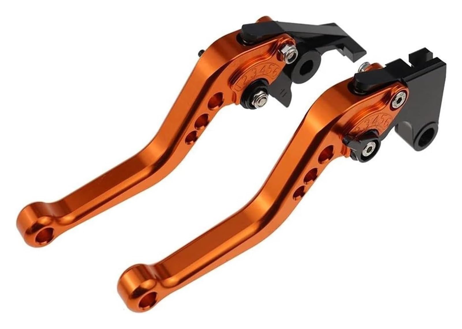 Oiajdsad A-Orange Motorcycle Clutch Levers For Tiger 1200 For Explorer For Xexc For Xr 2012-2022 Motorcycle Cnc Accessories Short Brake Clutch Levers Adjustable Handle