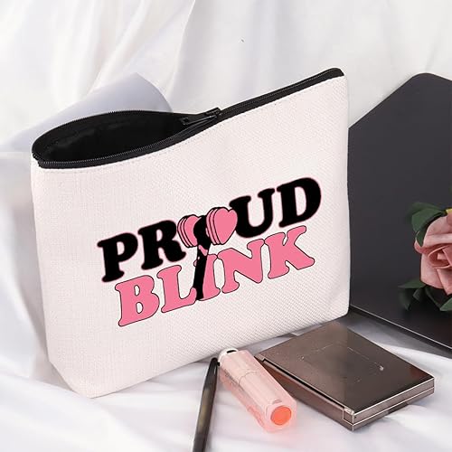 Miniatura 4 de K-Pop Singer - Bolsa de maquillaje para equipo K-Pop, regalo inspirado en cantantes de Kpop, regalo para amantes del K-Pop, bolsa de cosméticos