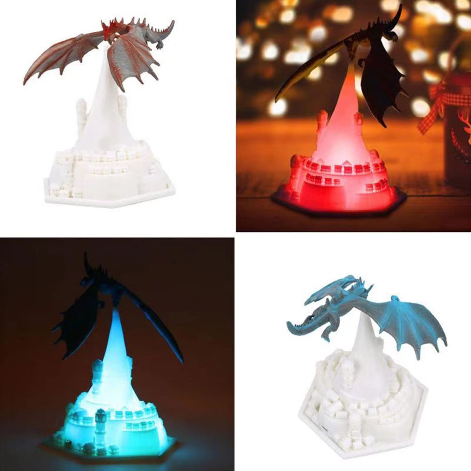 Mage Knight Conquest Set: Drago Luce Radiante E Drago Ghiaccio Polare - WizKids Nuovo Sigillato