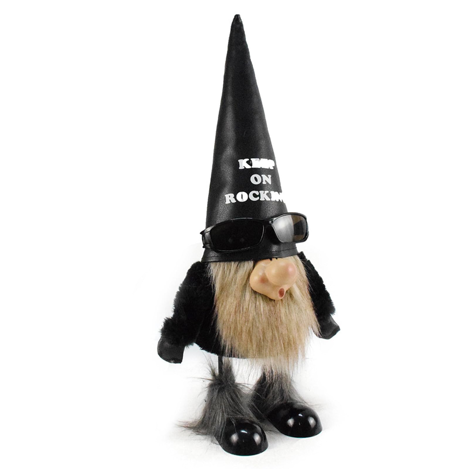 Msioytog Dwarf Dolls Ornament Sunglass Gnomes Figurine Miniature Statue for Home or Decoration Holiday Party Supplies Sunglass Decoration