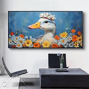 Diamond Painting XXL 60x120cm - 5D Diamantbild Schmetterling & Rose, DIY Wanddekoration