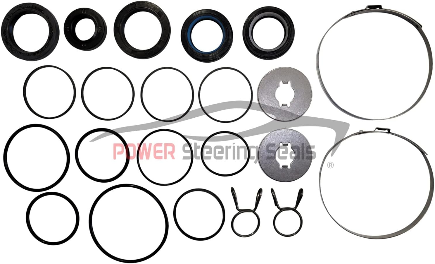 Power Steering Seals - Precision Fit Power Steering Rack and Pinion Seal Kit | O-Ring And Sealing Kit for Toyota Celica GT GTS ST Supra 1982-1985 | Complete Steering Parts Seal Replacement