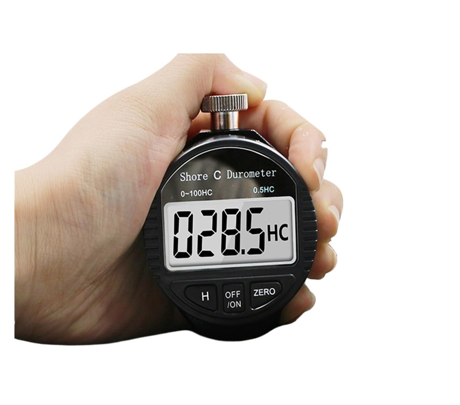 Hardness Tester, HA HD HC Digital Shore Durometer LCD Display Sclerometer Rubber Hardness Tester Meter Paragraph
