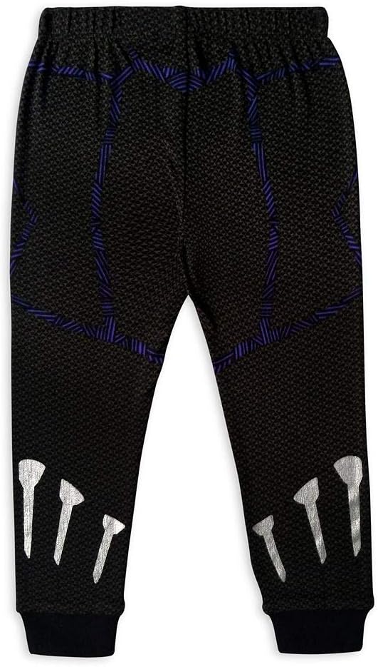 Marvel Black Panther Costume PJ PALS for Boys, Size 2 - Image 5