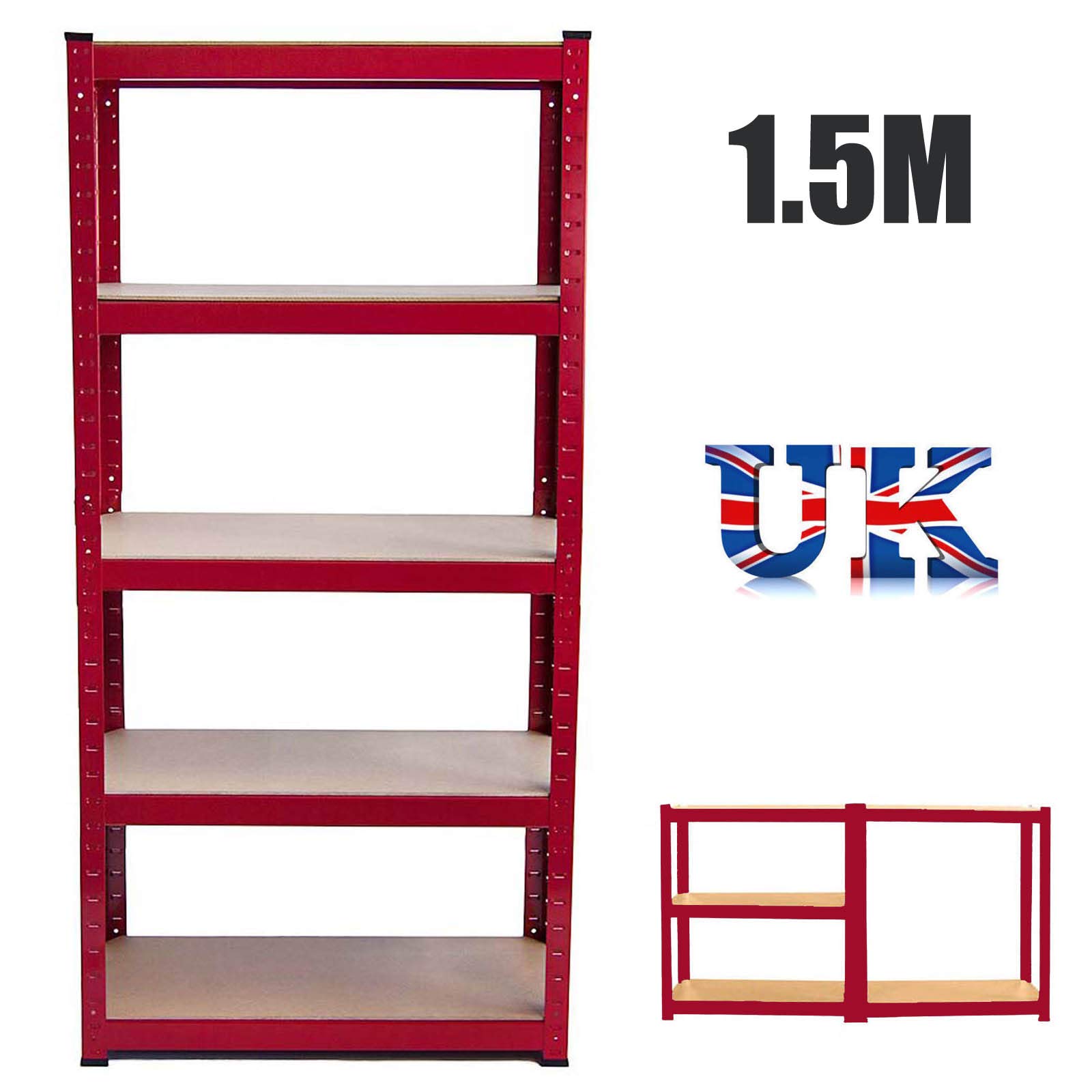 Buy Bowose Garage Storage Shelving Unit Shed Utility Shelves Greenhouse