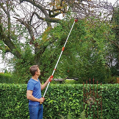 WOLF-Garten - 2-schneidige Baumschere POWER DUAL CUT RR 400 T; 73ACA002650, Aluminium / Rot / Gelb