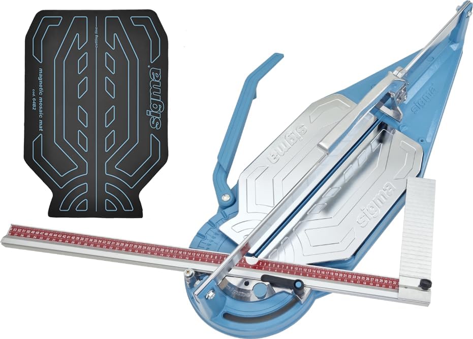 Sigma 33"" Tile PULL Cutter 4CU + Magnetic Mosaic mat 64B2 NEX Series 4