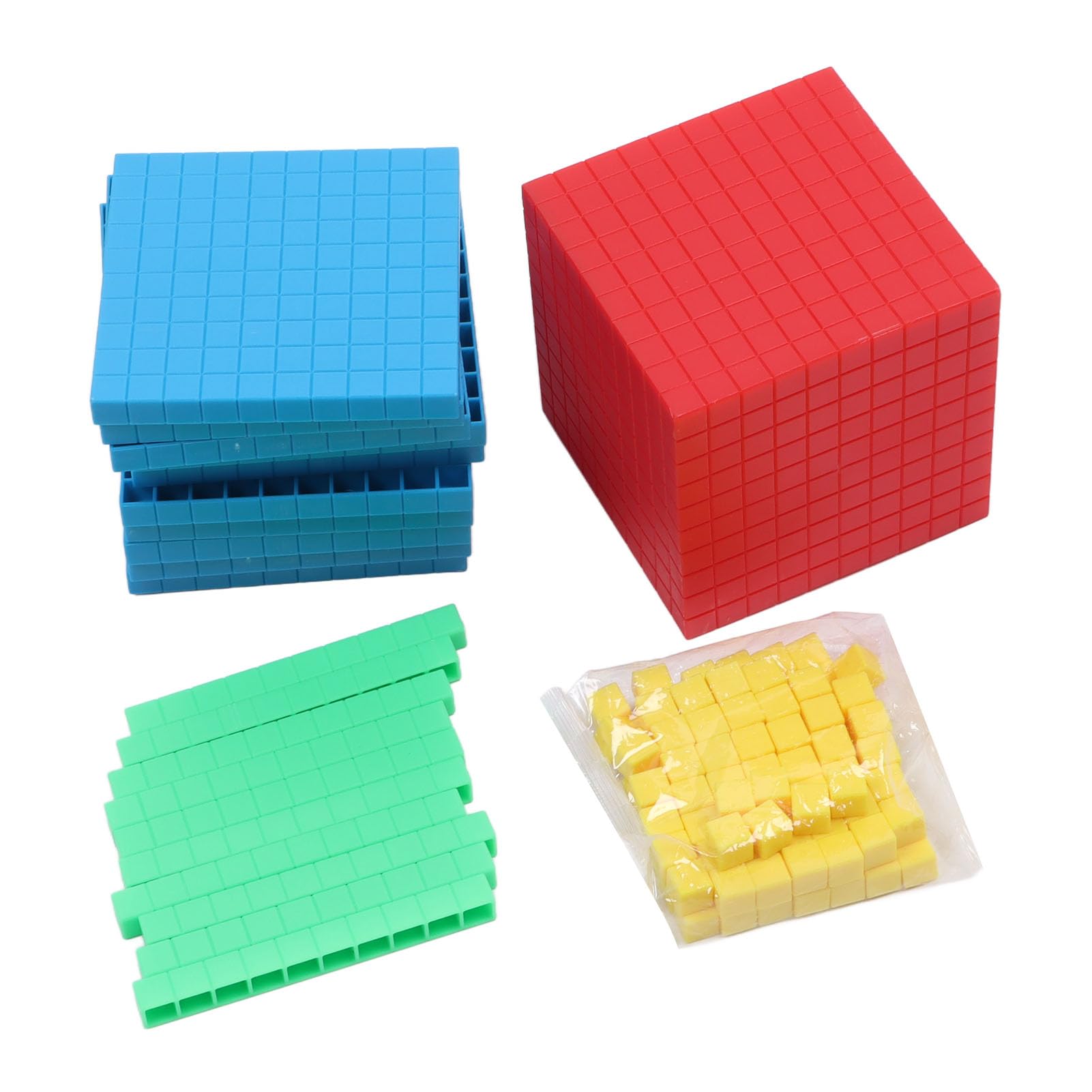 Blocs De Nombres Cubes Mathématiques Avec 30 Cartes D'activités, Jouet STEM Jeux D'apprentissage Des Mathématiques Pour Enfants Fournitures Scolaires à Domicile Cadeau De Fête D'anniversaire