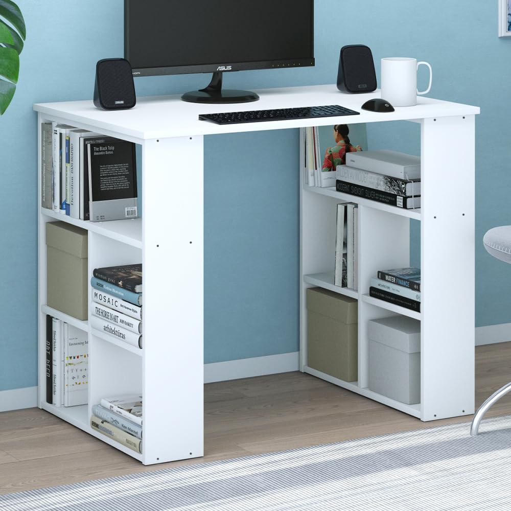 Vicco Bureau Arwen, Blanc, 90x60cm
