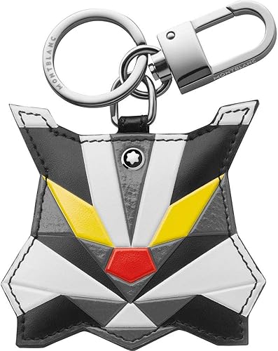 Montblanc Llavero de grano suave Meisterstuck Lynx, multicolorfantasía (Flock)