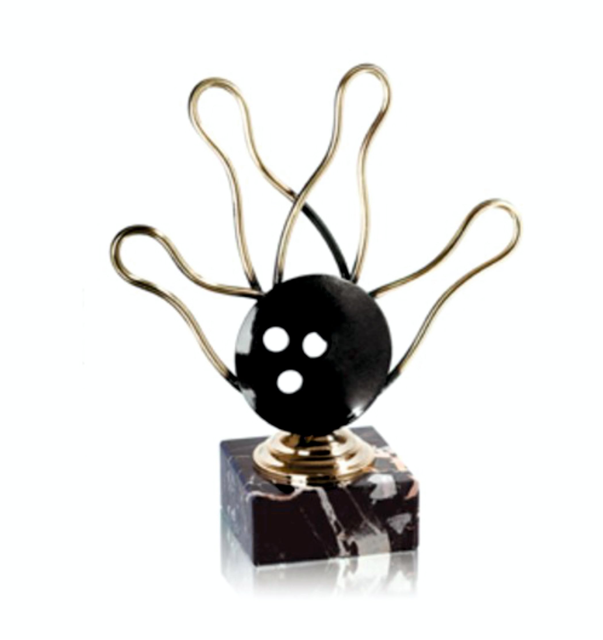 Trofeo Bolos Premio personalizado de 19cm de altura