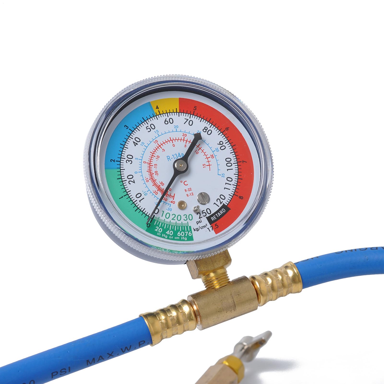 Kit Ricarica Gas R134a Rilevamento Perdite Ricarica Diagnostica | Kit Ricarica Refrigerante R-134a Diagnosi Refrigerante, Auto, Rilevamento Perdite Auto, Riparazione Cavi Per Veicoli E Casa