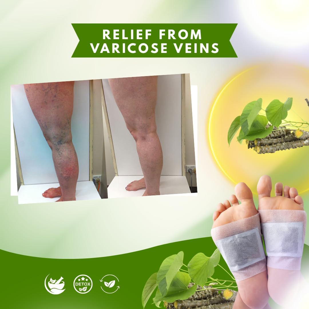 Go Well Herbal Giloy Patches, Body Detox Foot Patches, Stress Relief and Bloating Support (pack of 20) - Image 8 thumbnail