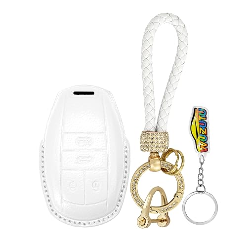 Handmade Leather Frame Car Key Fob Cover Compatible with Bentley Bentayga SUV, Flying Spur, Continental GT 2022-2025