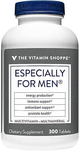 The Vitamin Shoppe Especialmente para hombres, multivitaminas, nutrientes y hierbas para el bienestar de los hombres, apoyo antioxidante, inmunidad disponible en Yaxa Peru