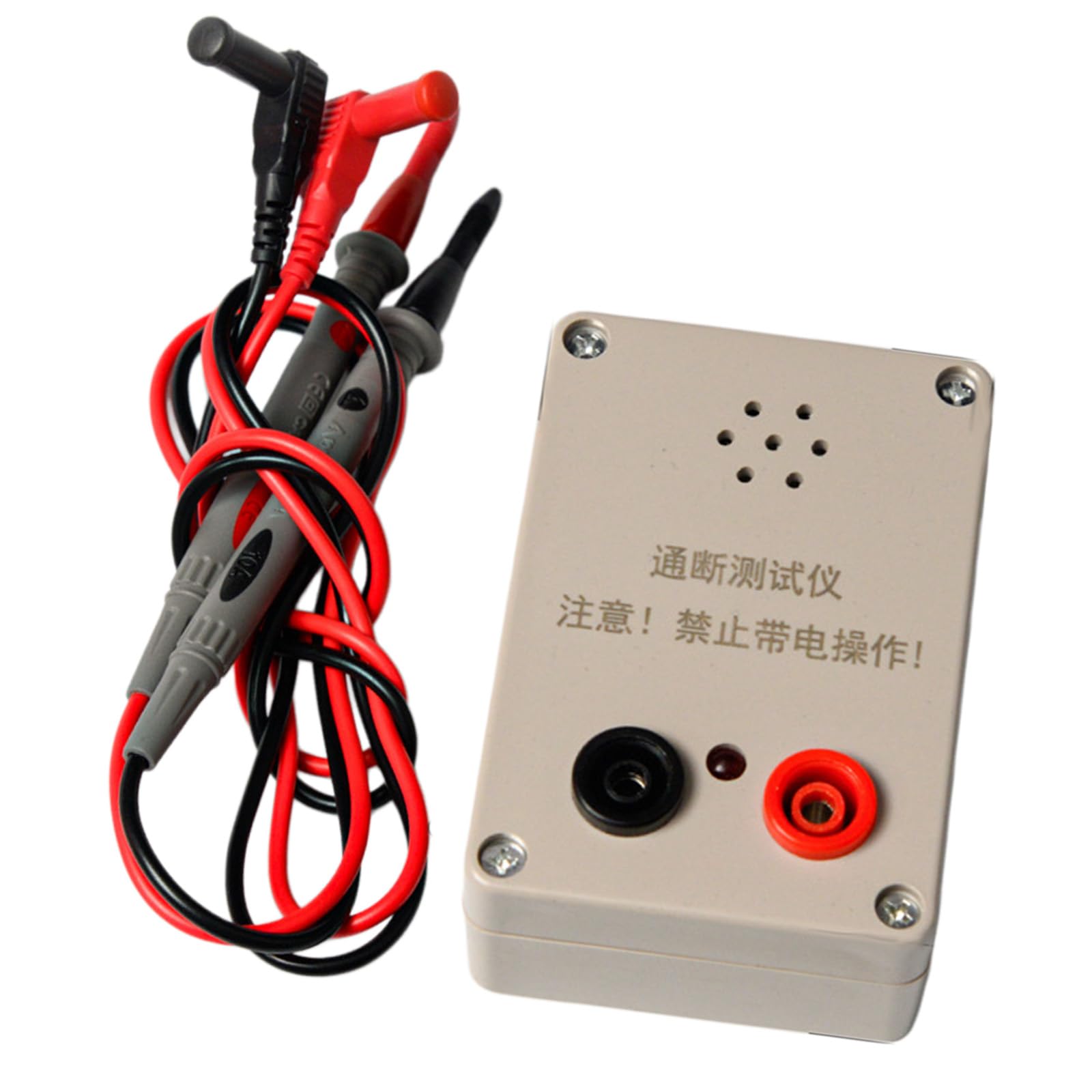 Easy to Use Professional 9V Circuit Tester with LED and Buzzer Alarms for Easy Electrical Fault Detection Cable Diagnosis Circuit Tester