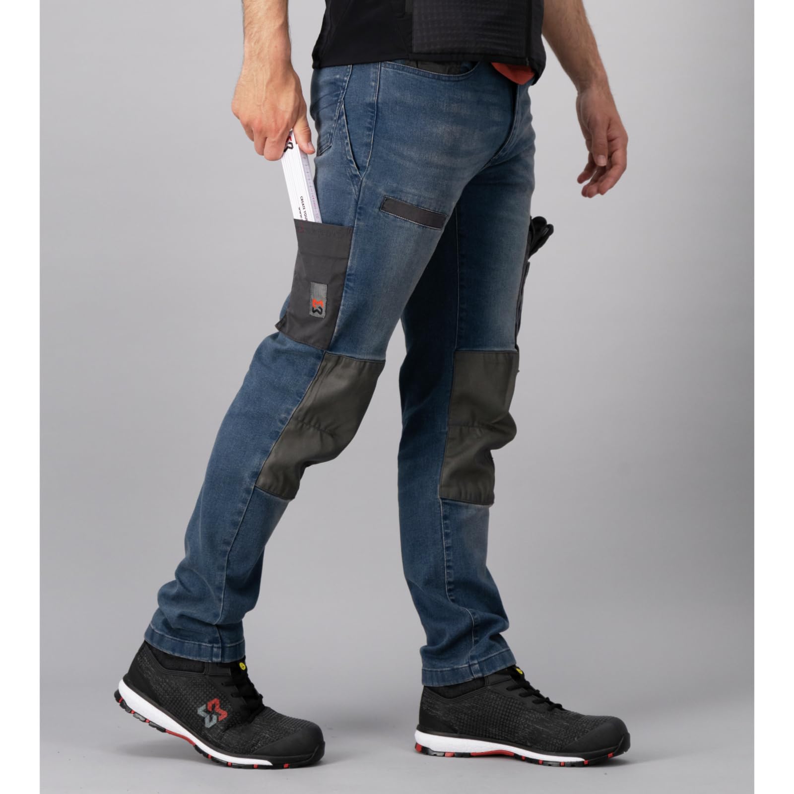 WüRTH MODYF Janus Jeans de Trabajo Azul/Gris