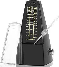 Metrônomo Mecânico, Metrônomo Mecânico Analógico, Padrão Universal Metronome para Piano, Guitarra, Bateria, Violino, Bateria