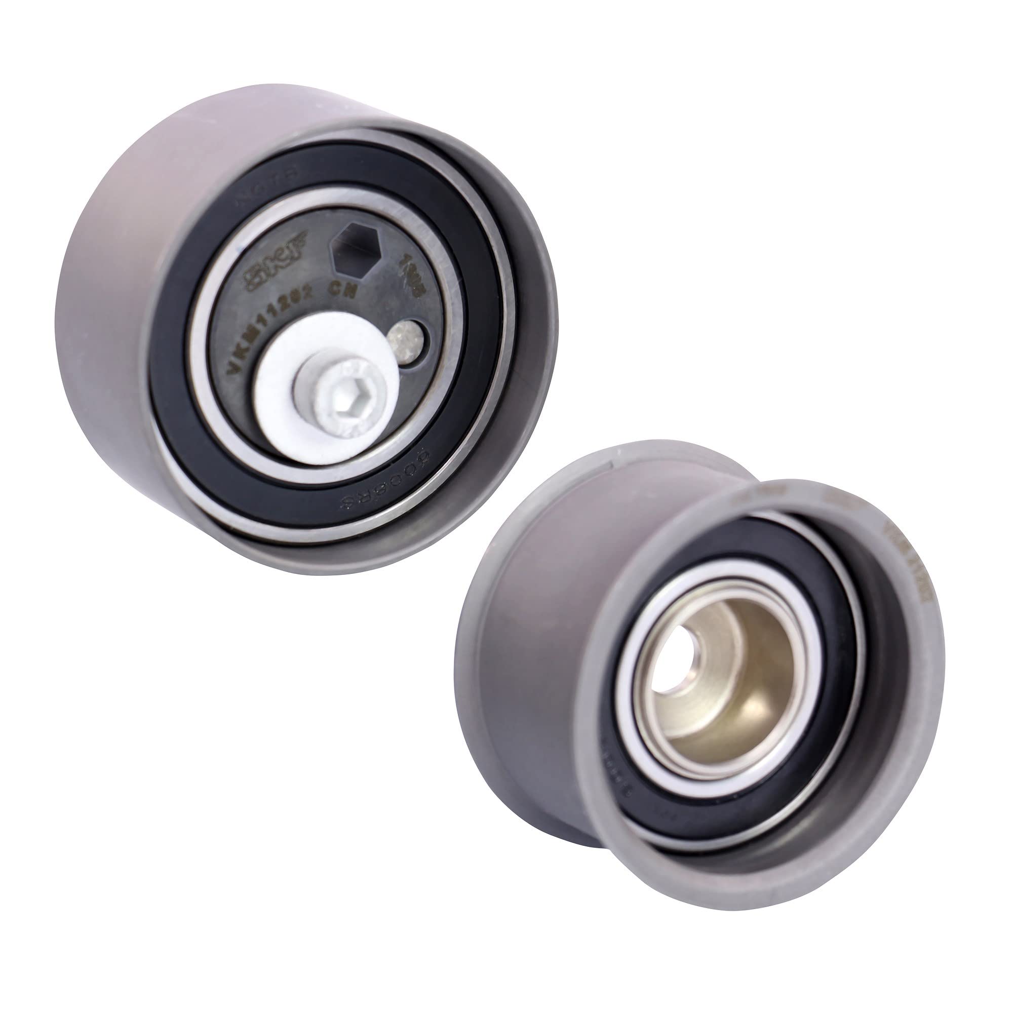 SKF Wasserpumpe und Zahnriemensatz mit Spannrolle und Dämpfer mit Dichtungen VKMC 01903-1 Höhe 190 mm Länge 275 mm Breite 250 mm - OE-Qualität