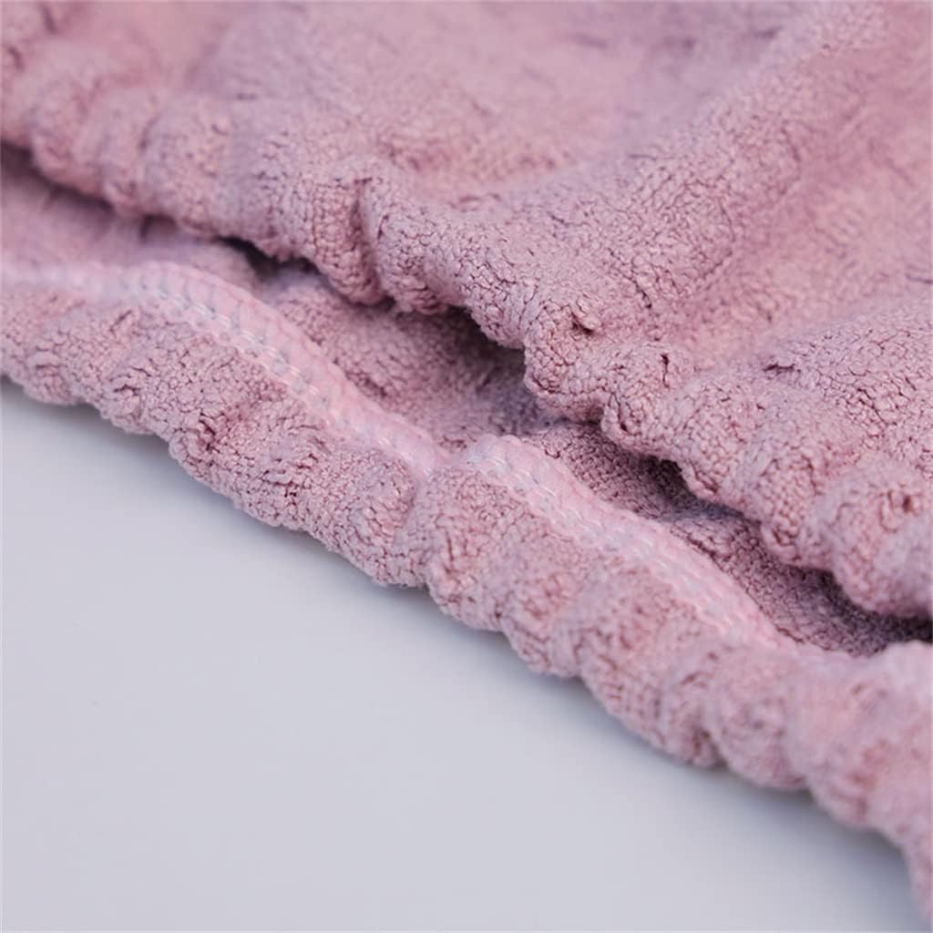 Wiping Hair Towel Absorbent and Quick-Drying Women's Shampoo Artifact Women's Turban Dry Hair Cap(D)