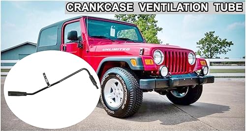 Miniatura 2 de 4854265 Tubo de ventilación del cárter para colector de admisión, manguera de tubo de ventilación del cárter para Jeep Wrangler TJ 4.0L 1997-2004,