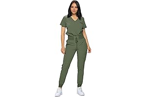 Women's Fitted Scrubs Set: Comfort Meets Style