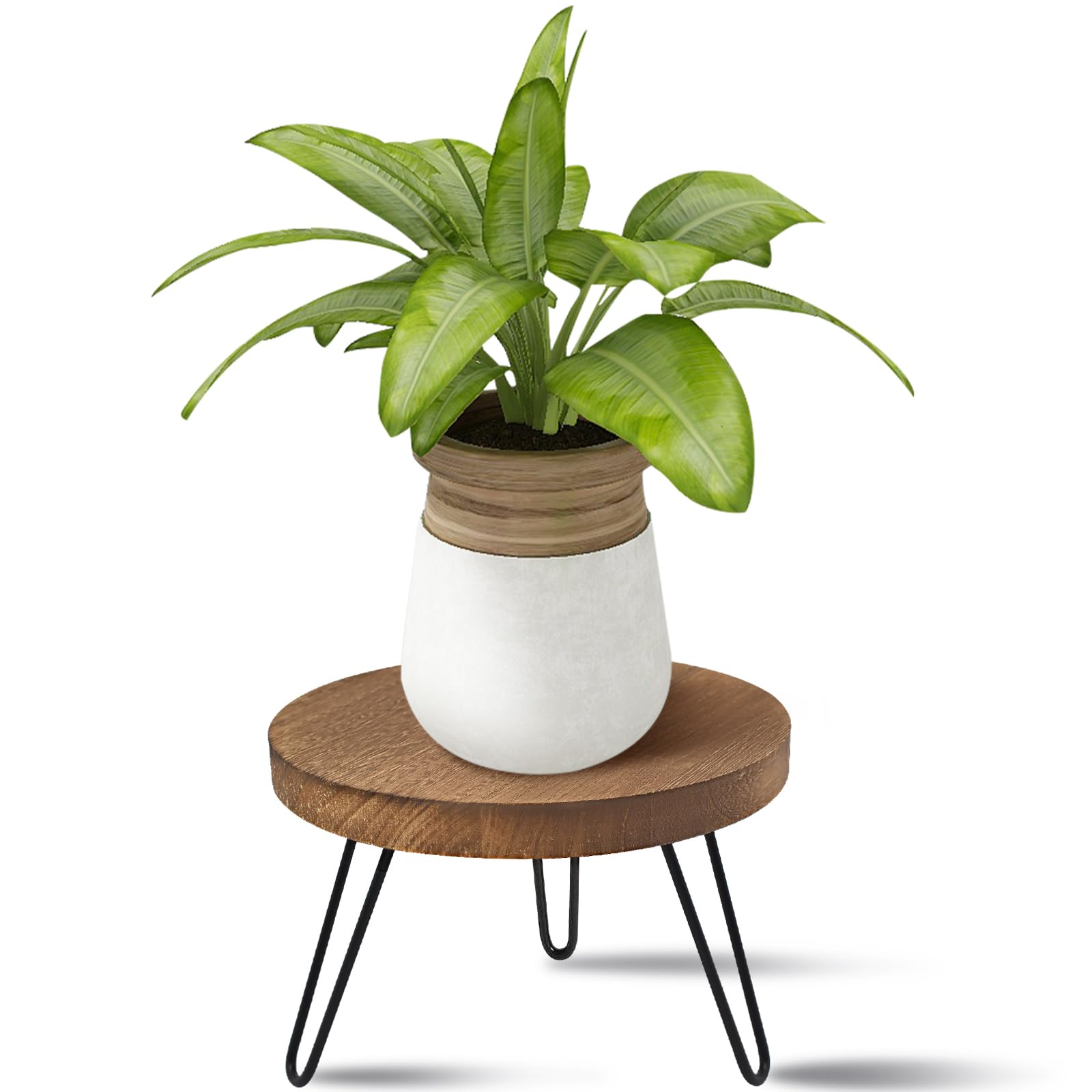 Supporto per piante in legno, sgabello in legno vintage | FindTheDeal