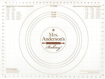 Mrs. Anderson's Baking Non-Slip Pastry Rolling Mat