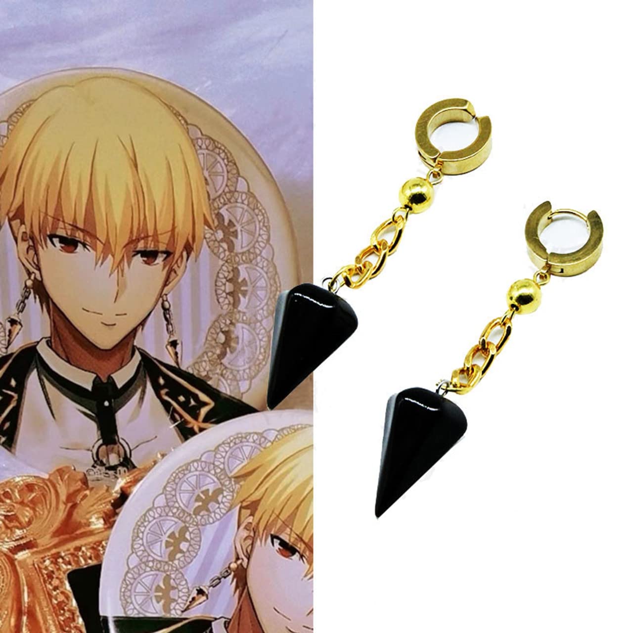 Amazon.co.jp: FENGREN 耳飾り ペア Fate/Grand Order ギルガメッシュ 