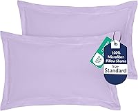 Vista 45 de Royale Linens Paquete de 2 fundas de almohada tamaño Queen de 20 x 30 pulgadas, microfibra cepillada de 1800, fundas de almohada de cama