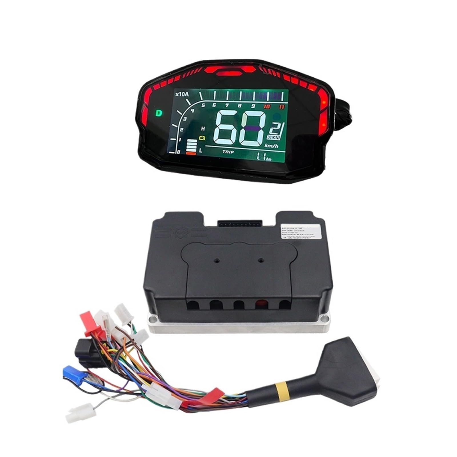 Fardriver ND72450 Controller für BLDC-Motor, 48-72 V DC, 200 A, mit DKD-Display für E-Bike