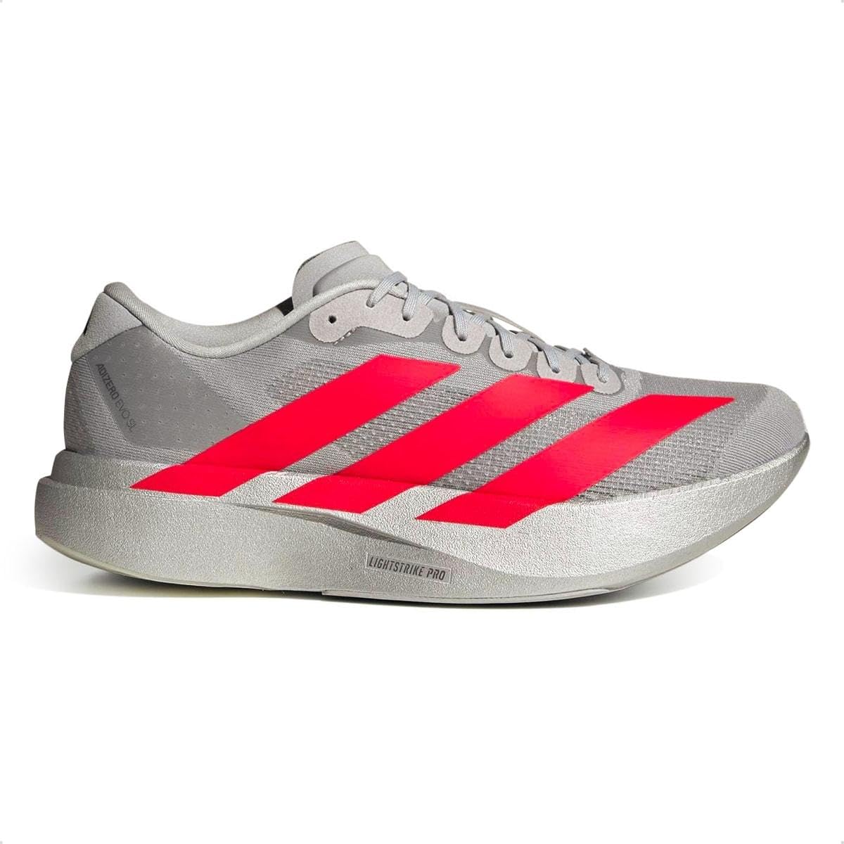  アディダス　アディゼロ EVO SL 27.5cmシルバー×赤 Amazon.co.jp: アディダス（adidas） ランニングシューズ トレーニング