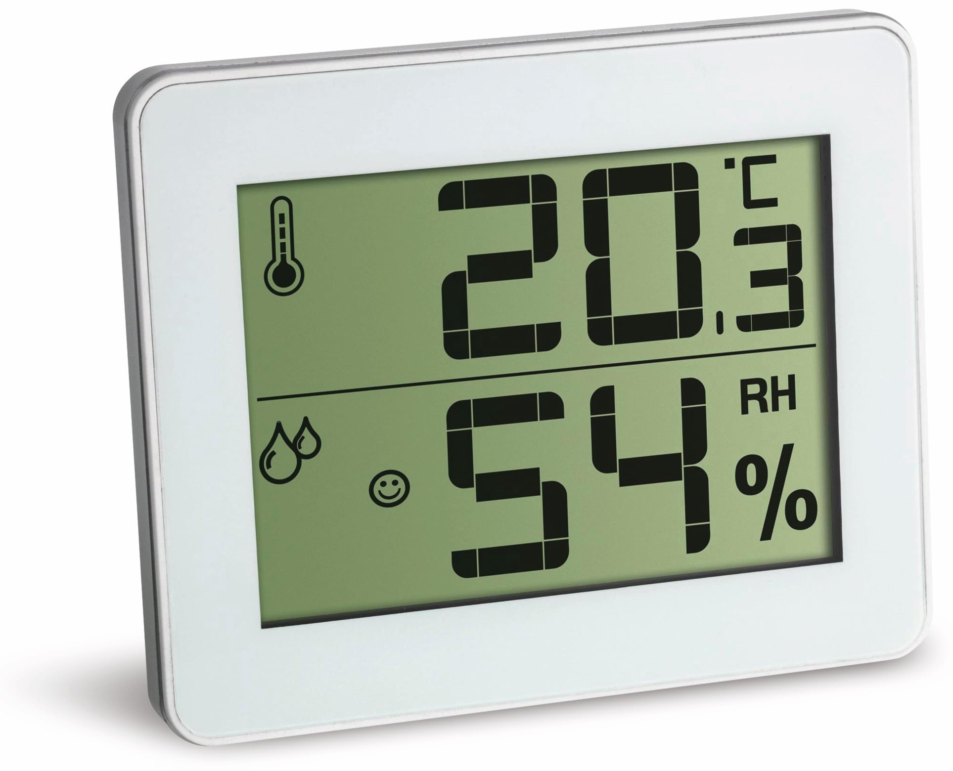 TFA 30.5027 Termometr Hygrometr Ultra Flat (Biały)