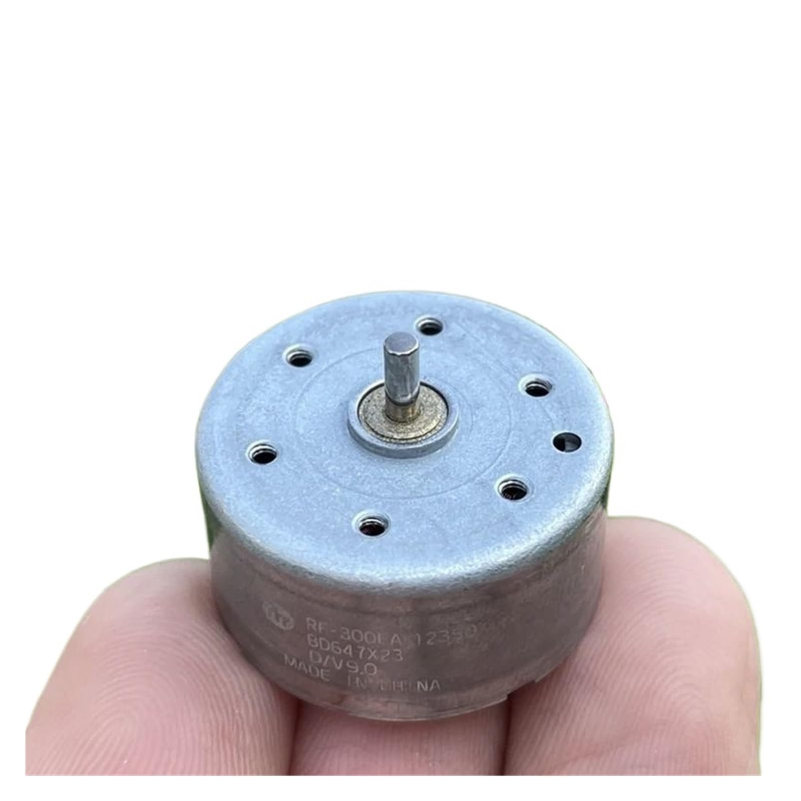 Jjyqjgscd One Color Diameter 24Mm Micro Power Dc Round Motor Dc 3V 6V 9V 300 Quiet Main Shaft Motor Solar Experiment Diy Accessories Excellent Sealing