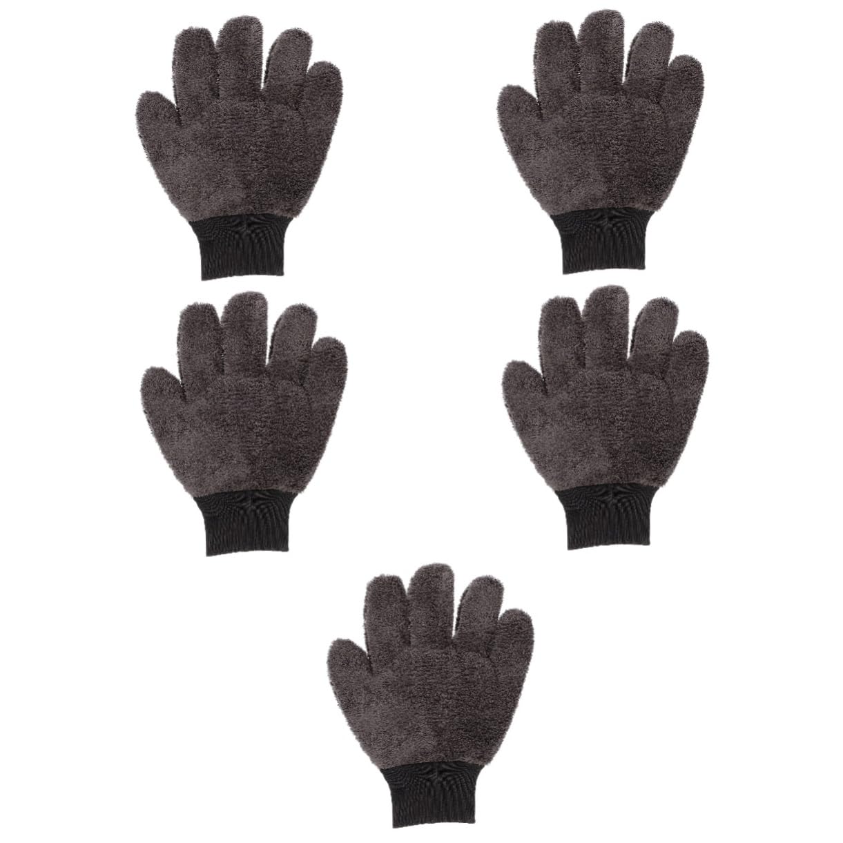 ULTECHNOVO 5 Stück Autowaschhandschuhe Reinigungshandschuhe Autowaschhandschuh Staubhandschuh Reinigungshandschuh Für Autowaschhandschuh Für Autoaußenwaschhandschuh Autowaschhandschuh