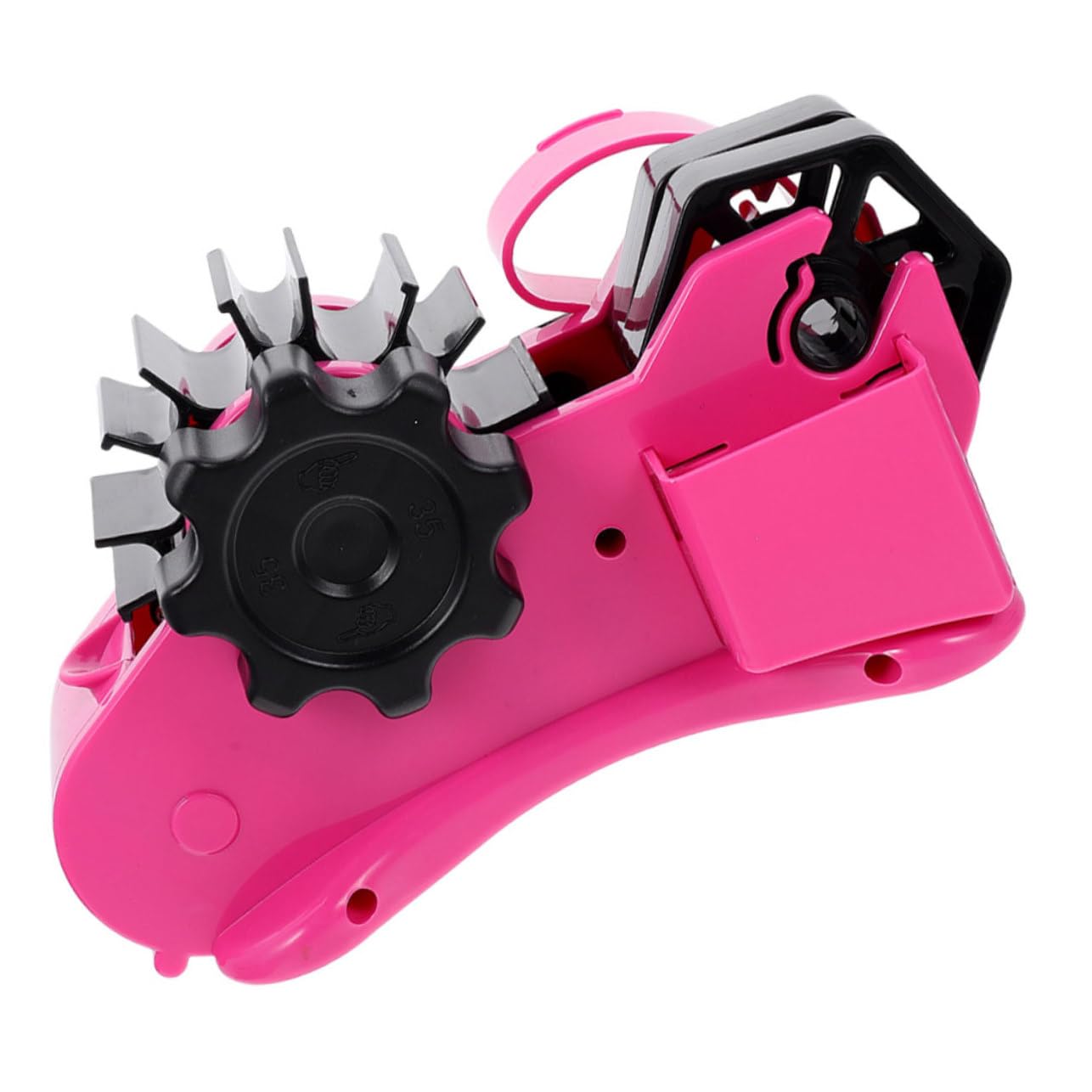2 Stück Bandschneider Automatisch Haken Aufkleber Schlüssel Zange Draht Multifunktionswerkzeug Kunststoffbandhalter Mehrrollen-klebebandspender Bandvorräte Rostfreier Stahl Rosa