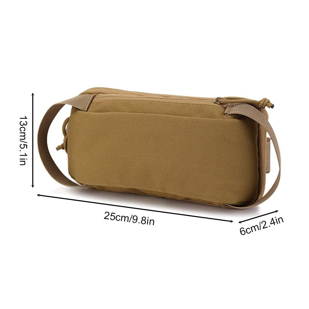 Fanny Pack, Waterproof One Strap Shoulder Backpack Portable Hiking Bag for Men Women Walking Biking Travel Cycling - Image 4