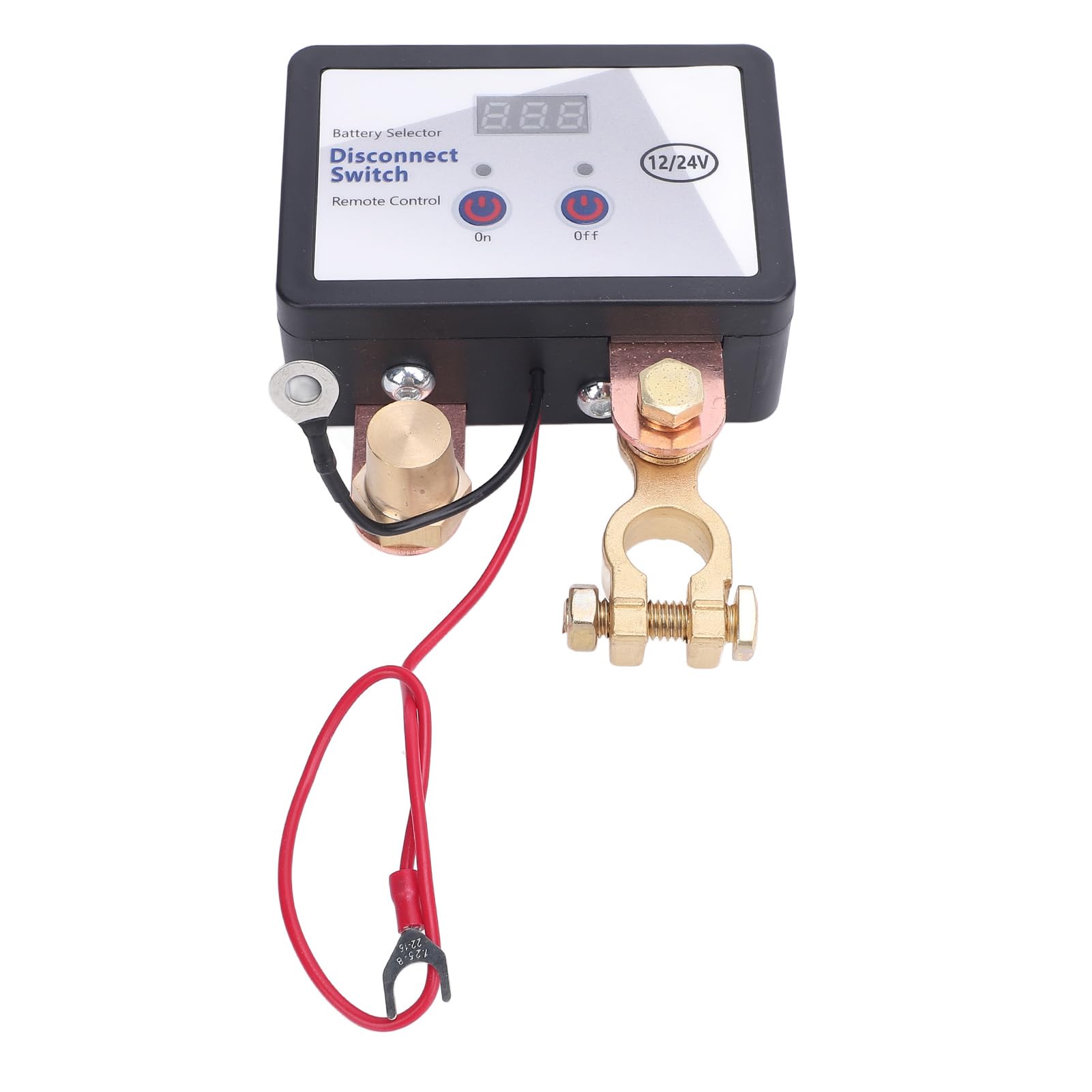 Sxhlseller Interrupteur de Déconnexion de Batterie Principal, Télécommande 12V 24V 240A |Coupure de Courant pour Camion, Bateau, Voiture